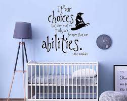 Harry Potter Inspired Wall Decal Quote