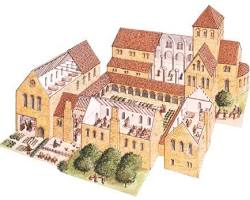 Image of medieval monastery