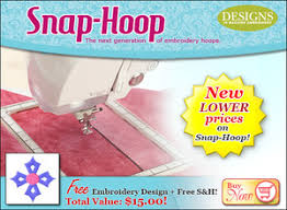 Snap Hoop Center Rulers Target Stickers Instructions