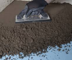 Porcelain tile white 50 lb. Creating A Mortar Bed For A Shower Installation Using Sakrete Sand Mix Sakrete