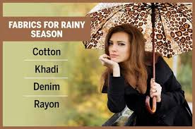 guide for clothes for rainy season