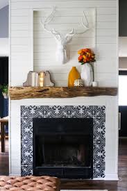 How to create a gorgeous rustic DIY wood mantel using an old tree