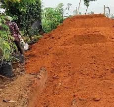 garden red soil 25 kg at best in