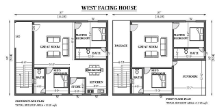 37 X30 West Facing House Design As Per