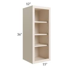 midtown cream shaker 15x36 wall cabinet