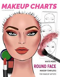 white model round face i draw fashion