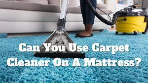 can you use carpet cleaner on a mattress