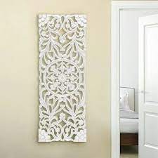 White Rectangular Wooden Wall Panels