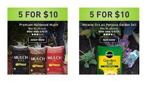 lowes mulch or miracle grow garden soil