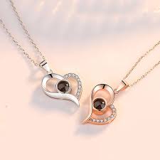 Show her how much you care and make her fall in love all over again this valentines day. I Love You Necklace Rose Lives Love