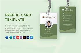 id card template in psd free