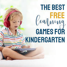 free learning games for kindergarteners