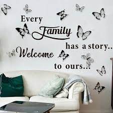 hotel living room wall stickers family