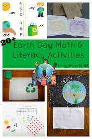 Earth Day Math And Literacy Activities For Kids Free