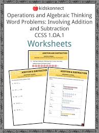 Involving Addition And Subtraction Ccss