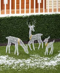 3 pc lighted deer family ltd commodities