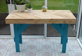 Build A Diy Pallet Table With A