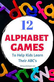 12 alphabet games for kids teaching