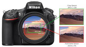 full frame vs crop sensor cameras