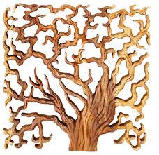 Haussmann Wood Wall Panels Tree Life