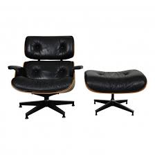 charles eames lounge chair black
