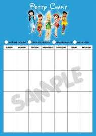 Tinkerbell Disney Fairies Potty Training Chart A3 On Popscreen