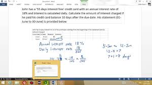 How To Calculate Credit Card Interest