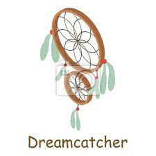 Dream Catcher Icon Isometric 3d Style