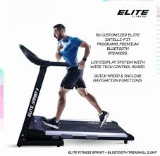 elite sprint bluetooth treadmill 2 5hp