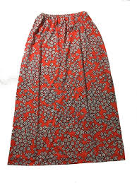 Vintage Jantzen Swimwear Maxi Skirt Cover Up Skirt 70s
