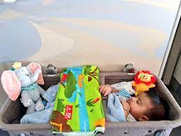 Dubai Baby Pampered On His First Flight