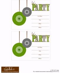 Free Gray And Green Party Printables From Embellish Catch