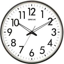 Oreva Round Plastic Wall Clock 32 Cm X