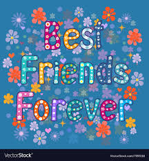 friends forever royalty free vector image