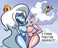 The Ice Queen meets The Cloud Queen by AKB