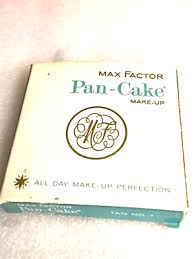 1950s max factor pan cake makeup tan