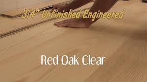 red oak clear hardwood flooring
