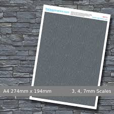 Stacked Slate Walling Medium Grey