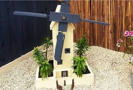 Diy Painted Pallet Windmill Perfect