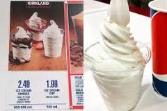 What are Costco sundaes made of?