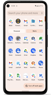 work profile for android devices