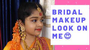 bridal party makeup look on kids kids