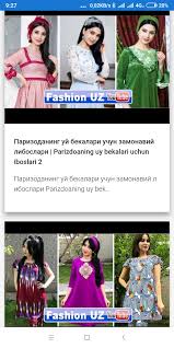 Ko'ylak lozim fasonlari — zamonaviy milliy liboslar katalogi. Fashion Uz For Android Apk Download