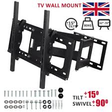 tv wall bracket mount tilt swivel for