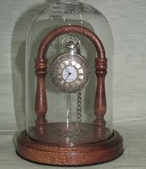 Pocket Watch Glass Display Dome Stand