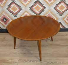Vintage Coffee Table In Wood 1960s For