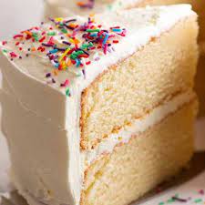 Vanilla Sponge Cake Taste gambar png