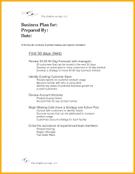 Business Plan Template For Sales Reps Sales Business Plan