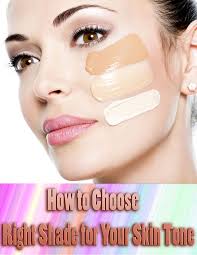 right shade for your skin tone