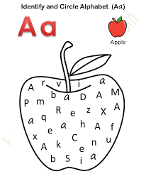 100+ worksheets that are perfect for preschool and kindergarten kids and includes activities like . Course English Preschool Topic Identify And Circle Alphabet Worksheets